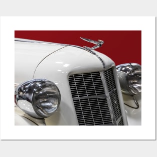 1935 Auburn 851 SC Boat Tail Speedster. Detail. Posters and Art